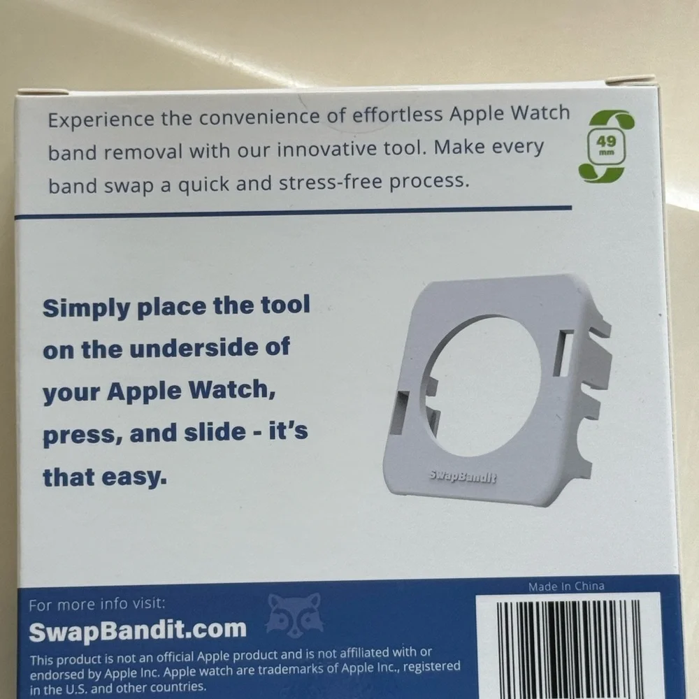 Apple Watch Band Remover , SwapBandit 49 mm - NWT